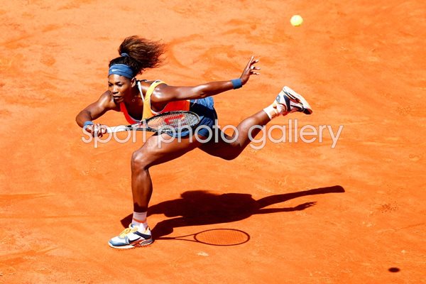 Serena Williams Clay action Rome 2013