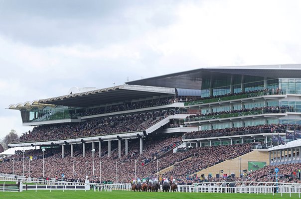 Supreme Novices' Hurdle runners approach Grandstand Cheltenham Festival 2026  