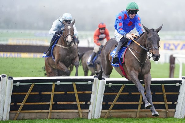 Jack Kennedy riding Wodhooh wins Mares Hurdle Cheltenham 2026