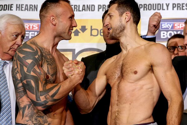 Carl Froch v Mikkel Kessler Weigh In O2 Arena London 2013