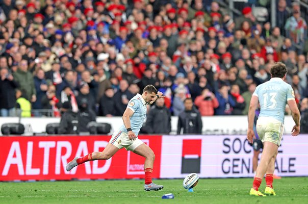 Thomas Ramos France kicks match-winning penalty v England Six Nations 2026
