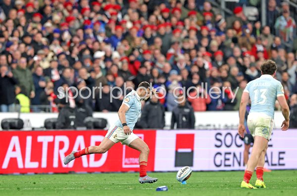 Thomas Ramos France kicks match-winning penalty v England Six Nations 2026