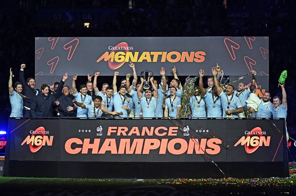 France celebrate Six Nations Champions Paris 2026