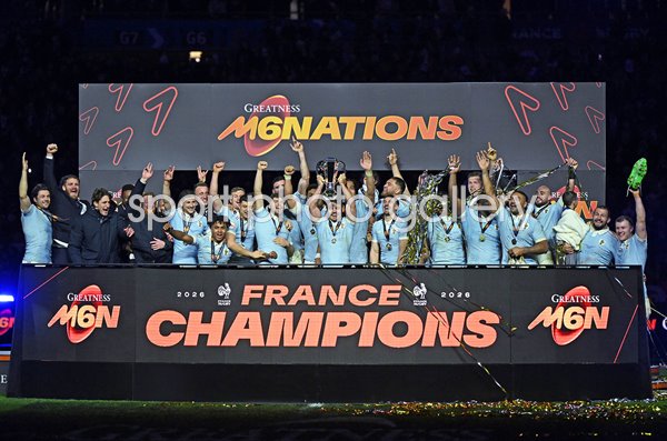 France celebrate Six Nations Champions Paris 2026