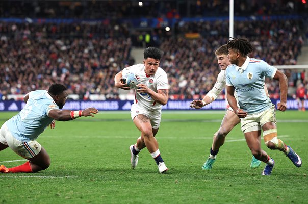 Marcus Smith England scores v France Paris Six Nations 2026