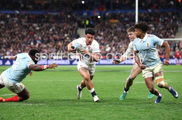 Marcus Smith England scores v France Paris Six Nations 2026