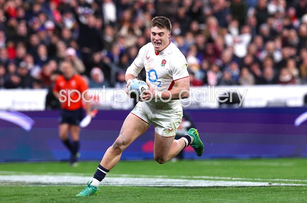 Tommy Freeman England scores v France Paris Six Nations 2026