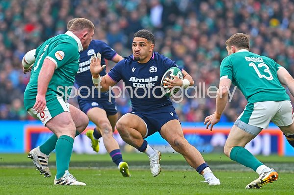 Sione Tuipulotu Scotland v Ireland Dublin Six Nations 2026