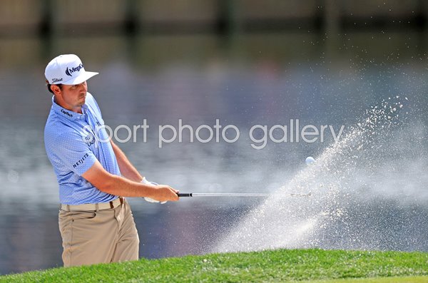 J.T.Poston USA bunker shot Players Championship TPC Sawgrass 2026