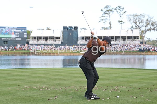 Xander Schauffele USA 17th tee Players Championship TPC Sawgrass 2026