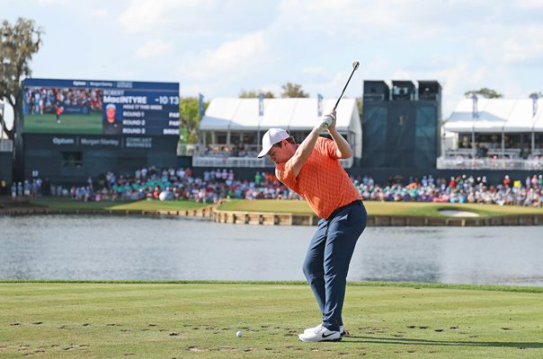 Robert MacIntyre Scotland 17th tee Final Round Players Championship 2026 