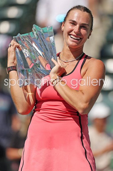 Aryna Sabalenka BNP Paribas Open Champion Indian Wells 2026 