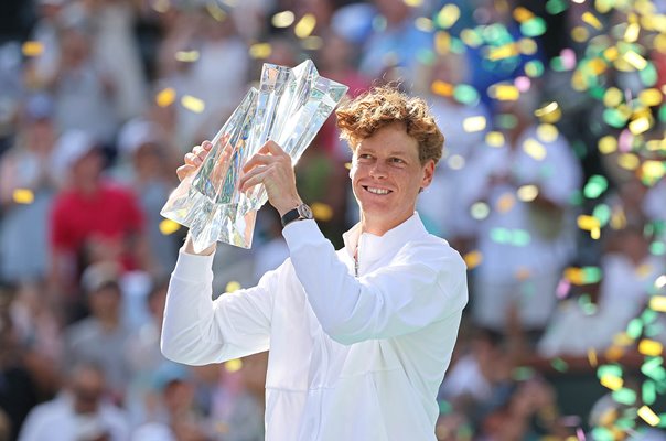 Jannik Sinner Italy BNP Paribas Open Champion Indian Wells 2026 