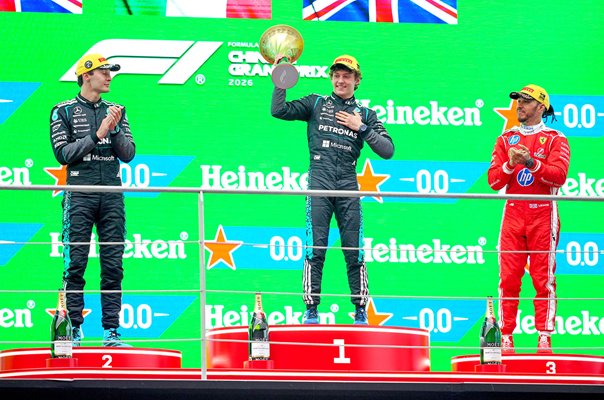 Kimi Antonelli Italy & Mercedes heads Chinese Grand Prix podium 2026