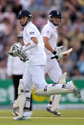 Joe  Root & Jonny Bairstow Yorkshire & England Headingley 2013