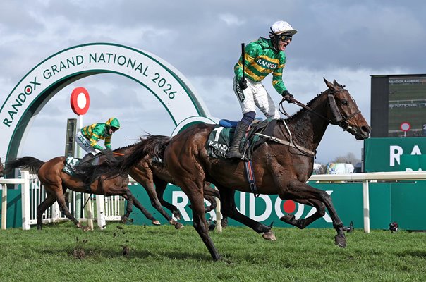 Paul Townend winning jockey on Maximus Grand National Aintree 2026