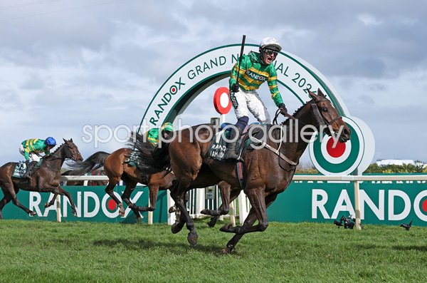Paul Townend riding I Am Maximus wins Grand National Aintree 2026