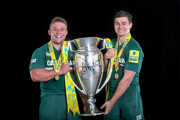 Tom and Ben Youngs Leicester Tigers Aviva Premiership Final 2013