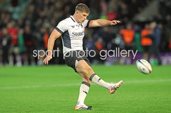 Owen Farrell Saracens kicks v Northampton Saints Gallagher PREM 2026
