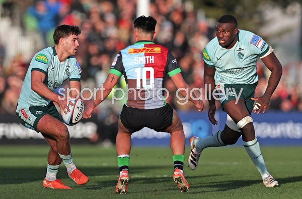 Marcus Smith Harlequins v Orlando Bailey Leicester Tigers Gallagher PREM 2026