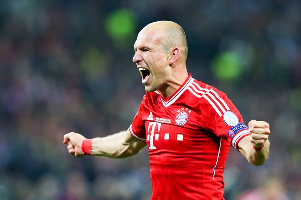 Arjen Robben Bayern Munich Champions League winner 2013