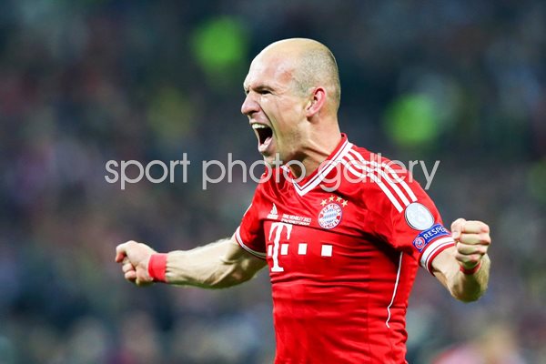 Arjen Robben Bayern Munich Champions League winner 2013