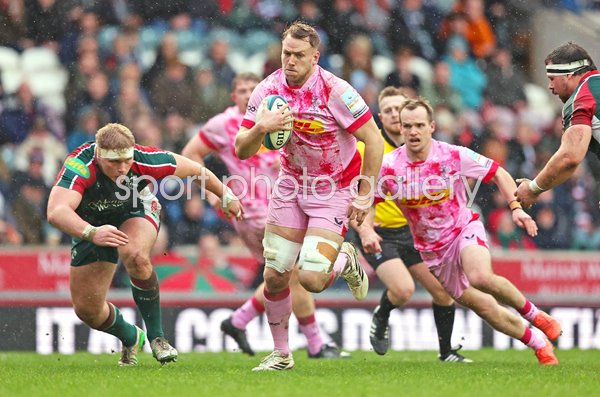 Alex Dombrandt Harlequins v Leicester Tigers PREM Rugby Cup 2026