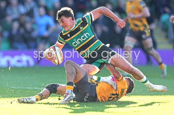 George Furbank Northampton v Elliott Obatoyinho Newcastle Gallagher PREM 2026