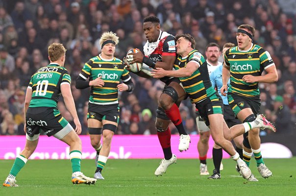 Maro Itoje Saracens v George Furbank Northampton Saints Gallagher PREM 2026