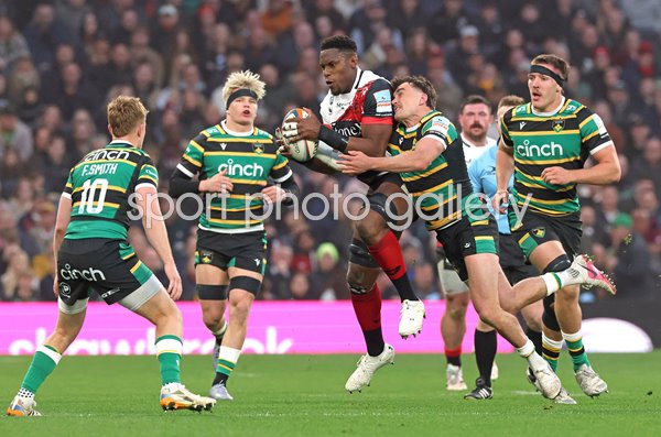 Maro Itoje Saracens v George Furbank Northampton Saints Gallagher PREM 2026