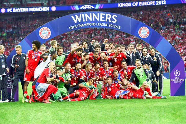 Bayern Muenchen Champions League Winners 2013