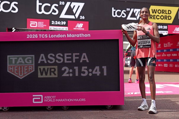 Tigst Assefa Ethiopia World Record London Marathon 2026