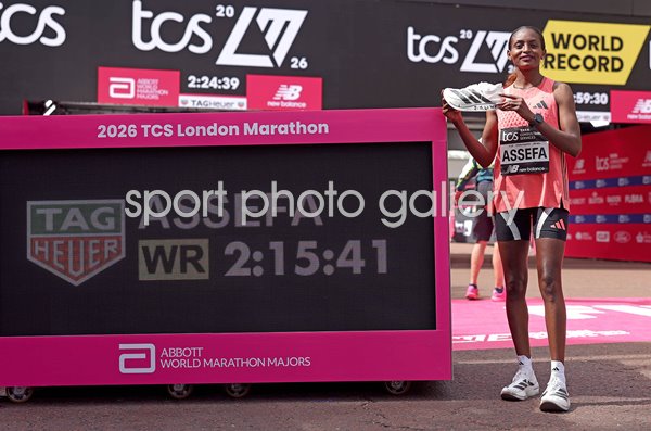 Tigst Assefa Ethiopia World Record London Marathon 2026