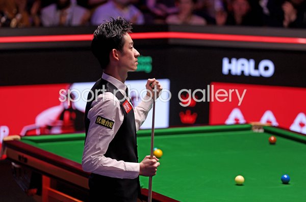 Wu Yize China celebrates Final Frame World Snooker Championship Final 2026