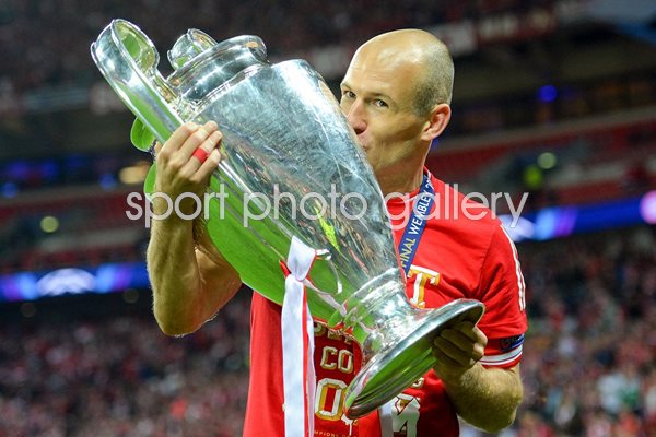Arjen Robben Bayern Munich Champions League winner 2013