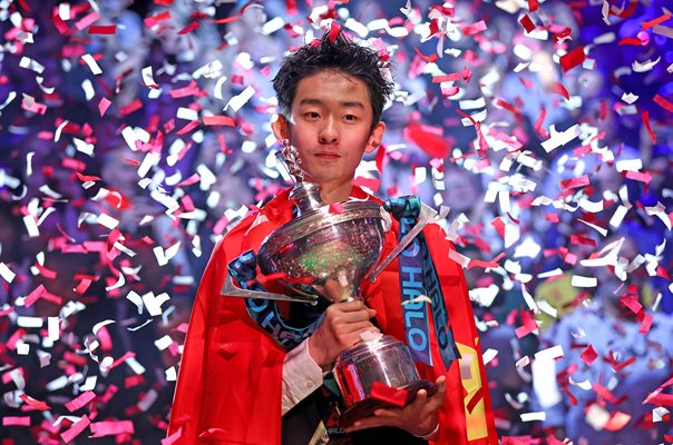 Wu Yize China World Snooker Champion Crucible Theatre Sheffield 2026