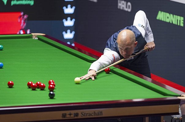 Barry Hawkins England v Mark Williams World Snooker Championship Sheffield 2026