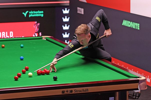 Judd Trump England v Hossein Vafaei World Snooker Championship Sheffield 2026