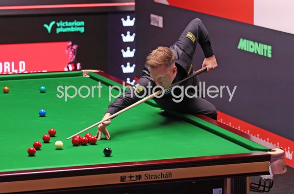 Judd Trump England v Hossein Vafaei World Snooker Championship Sheffield 2026