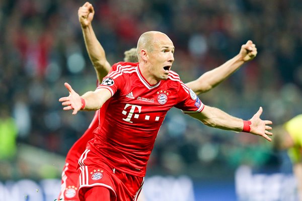 Arjen Robben scores Bayern Munich Champions League Final winner 2013