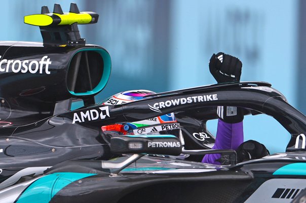Kimi Antonelli Italy driving Mercedes to win Miami Grand Prix 2026