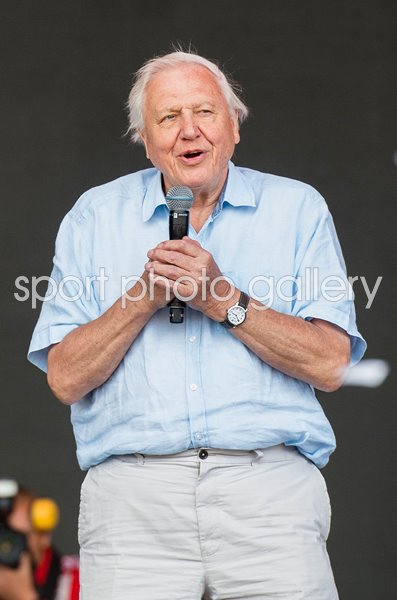 David Attenborough Pyramid Stage Glastonbury Festival 2019