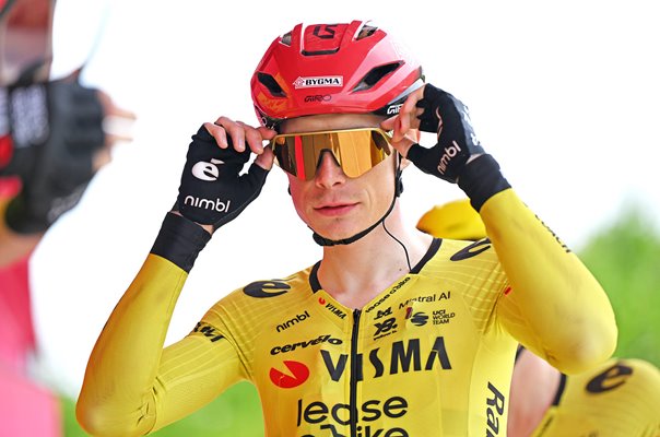 Jonas Vingegaard Denmark Focus Stage 1 Giro d'Italia 2026