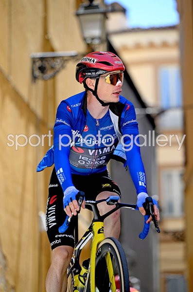 Jonas Vingegaard Denmark Blue Jersey Stage 8 Giro d'Italia 2026 