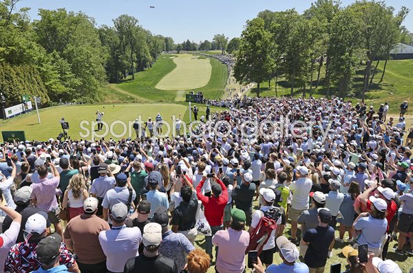 Scottie Scheffler United States 1st tee USPGA Championship Aronimink 2026