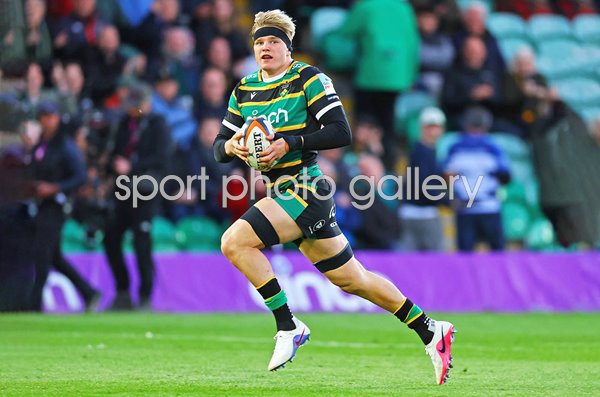 Henry Pollock Northampton Saints scores v Bristol Bears PREM Rugby 2026