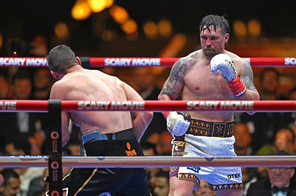 Oleksandr Usyk Ukraine v Rico Verhoeven Netherlands Cairo Egypt 2026