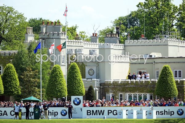 Sergio Garcia 1st tee PGA Championship Wentworth 2013