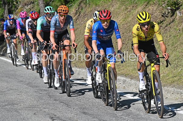 Felix Gall, Thymen Arensman, Egan Bernal, Jonas Vingegaard Stage 14 Giro 2026 