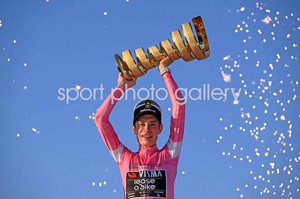Jonas Vingegaard Denmark Giro d'Italia winner Rome 2026  
